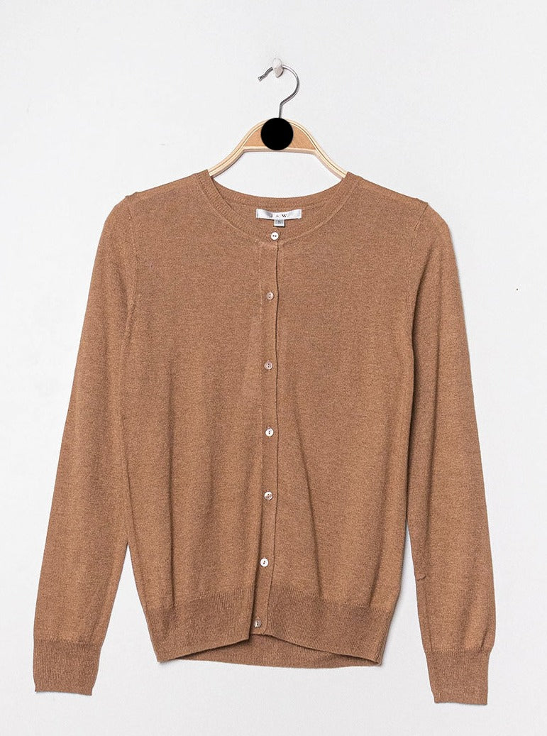 Cardigan en soie et cachemire
